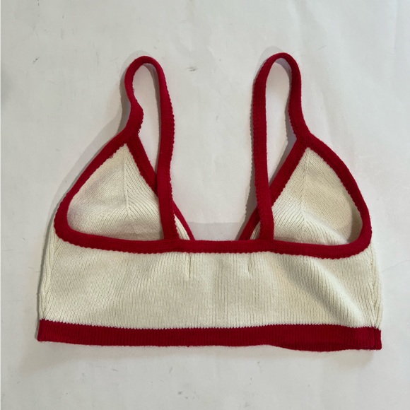 NWOT Asta Resort Lucia Bralette in Cherry - Picture 7 of 8